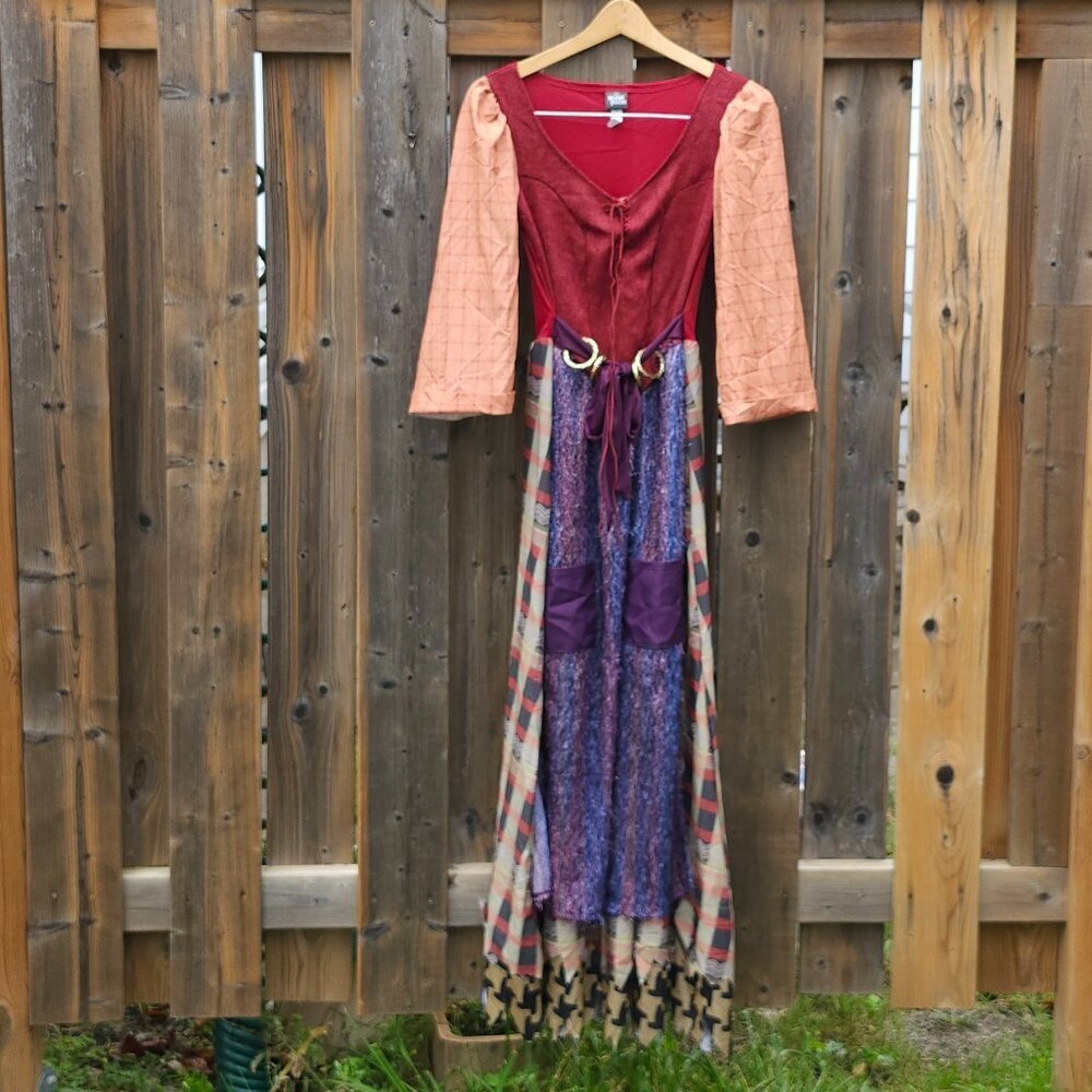 HOCUS Pocus Mary Sanderson Dress Women's Size Small Official Costume Disney